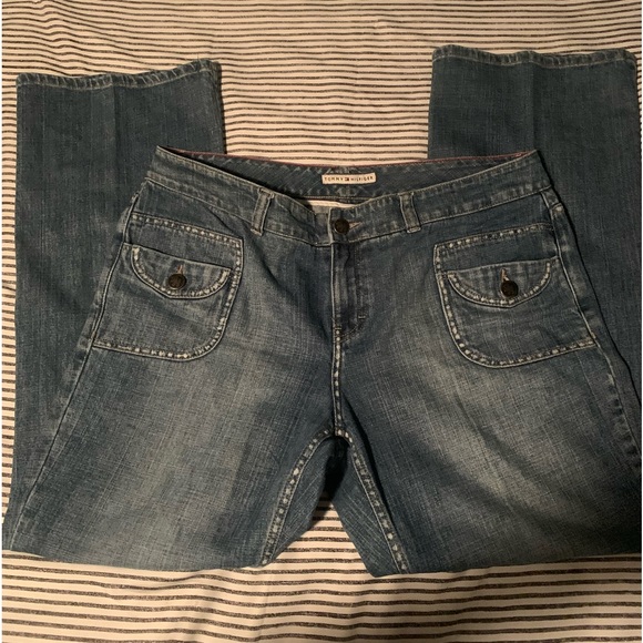 Tommy Hilfiger bootcut jeans size 16 - Picture 1 of 11